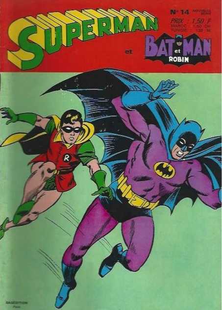 Scan de la Couverture Superman Batman Robin n 14